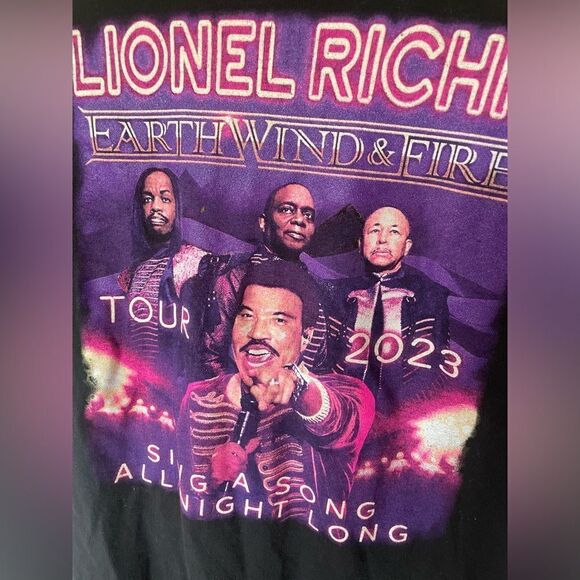 Lionel Richie graphic t shirt - Picture 3 of 3